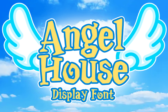 Angel House Font: A Playful Touch for Your Brand’s Visual Identity