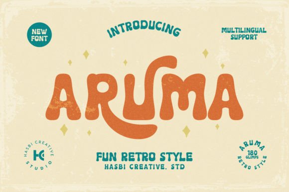 Aruma: A Display Font with Personality and Purpose