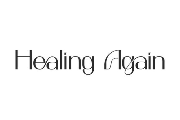 Healing Again: A Modern Display Typeface for Editorial Clarity
