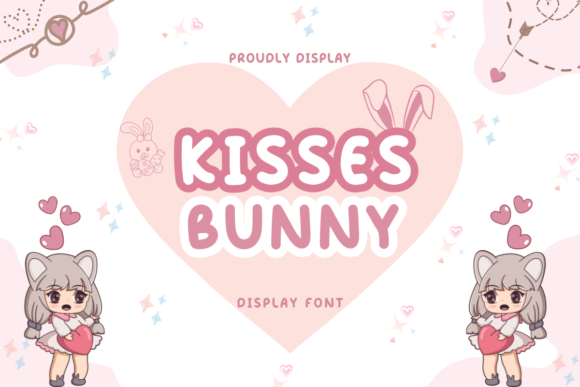 Kisses Bunny: A Playful Display Font for Web Designers