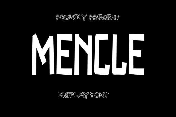 Mencle: The Quirky Display Font That Brings Joy to Brand Identity