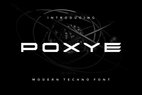 Poxye: A Bold Typeface for Digital Branding