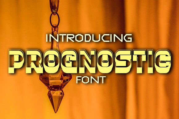 Prognostic Font: A Professional Display Typeface for Your Brand