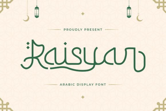 Raisyar: A Display Font for Elegance in Editorial Design