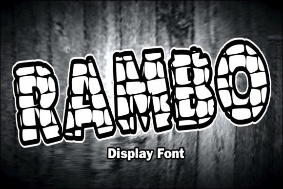 Rambo Typeface Review: A Bold Display Font for Strong Brand Identity