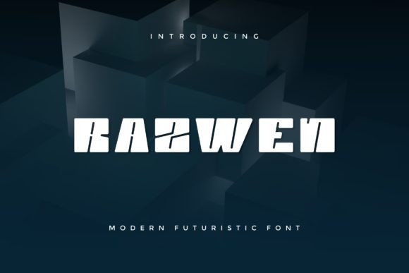 Razwen Font: A Modern Display Typeface for Bold Web Design