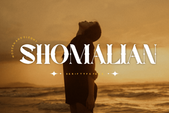 Shomalian Typeface Review: An Elegant Display Font for Modern Branding