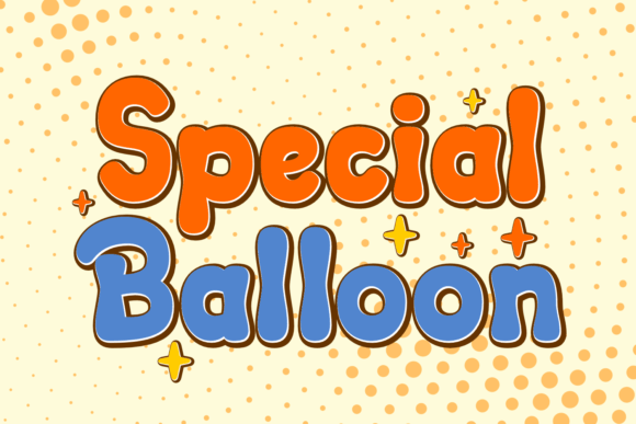 Special Balloon: A Modern Display Font for Editorial Clarity