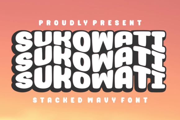 Sukowati Font Review: A Bold Display Typeface with Retro Charisma