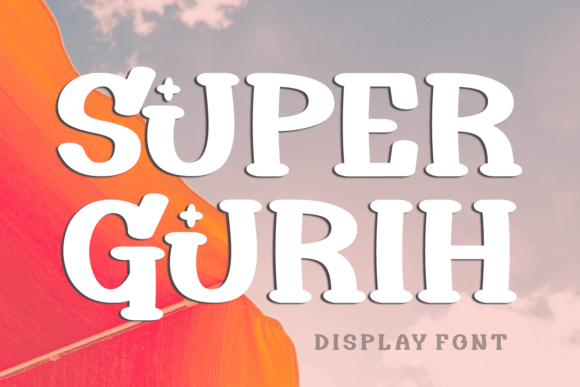 Super Gurih: A Modern Display Font for Editorial Impact