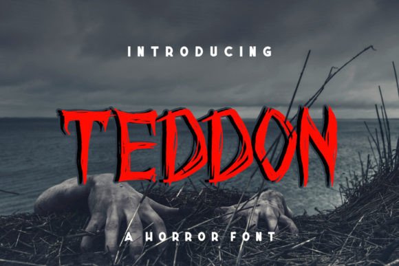 Teddon: A Unique Display Font for Editorial Design