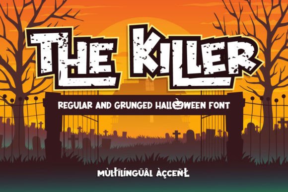 The Killer: A Bold Display Typeface for High-Impact Visual Marketing