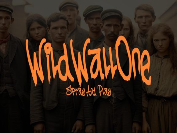 Wildwallone: The Bold Display Typeface for Modern Web Design